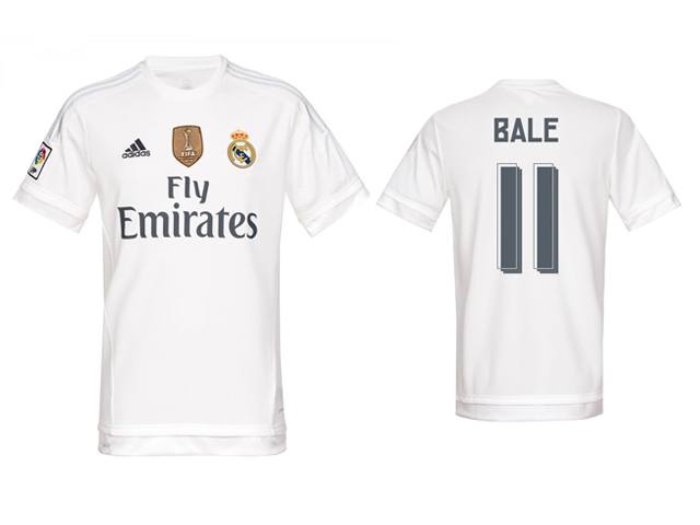 KOSZULKA REAL MADRYT DOWOLNY NAPIS R. S ORYGINAŁ - 6627097176