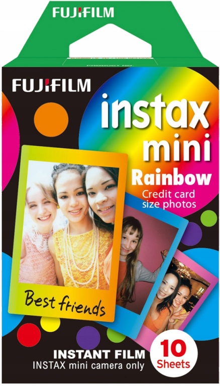 Wkład papier FujiFilm Instax Mini Rainbow TĘCZA