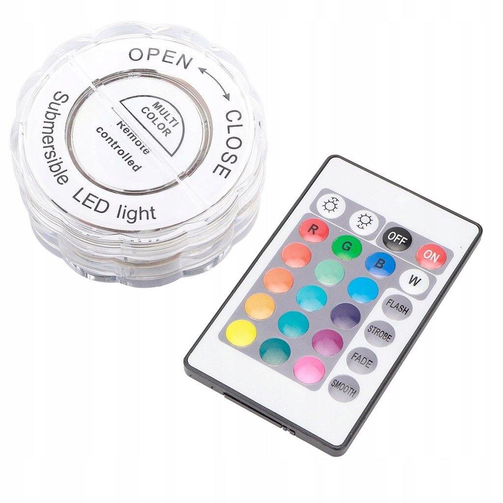 10LED Chip Knob Zdalne sterowanie Światło do