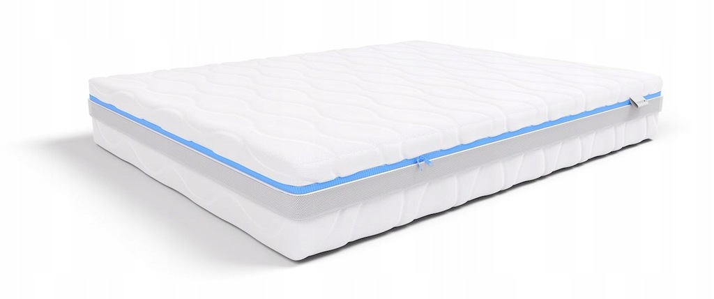 Biały materac premium do sypialni 80x210 cm