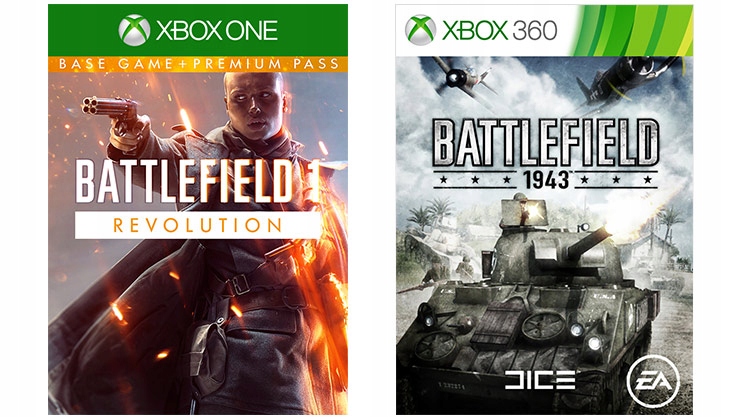 Battlefield 1943+ Battlefield 1 Rewolucja Xbox kod