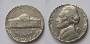 USA 5 cent 1967