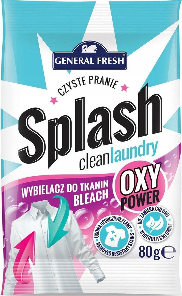 WYBIELACZ W PROSZKU SPLASH 80G DO TK