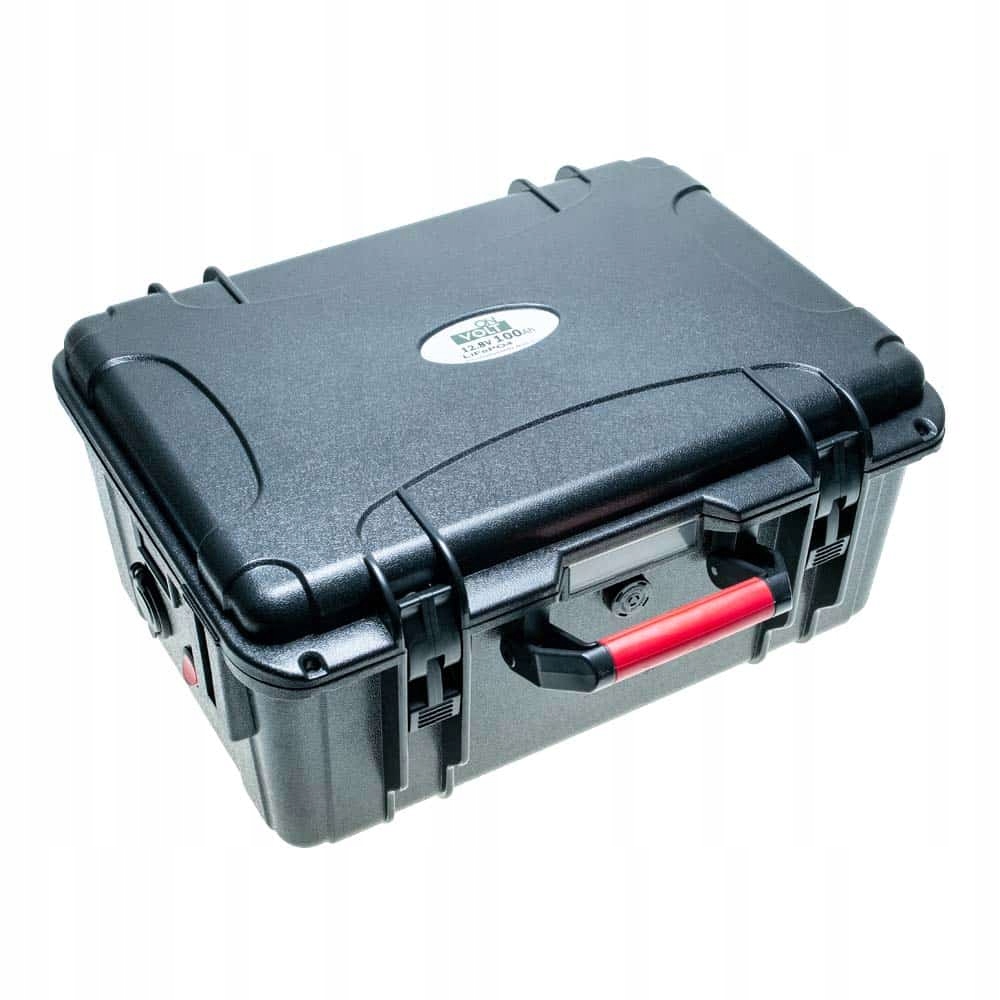 Akumulator LiFePO4 12V 100Ah walizkowy Bluetooth