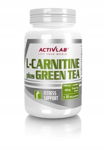 ACTIVLAB L-CARNITINE + GREEN TEA 60CAPS SPALACZ