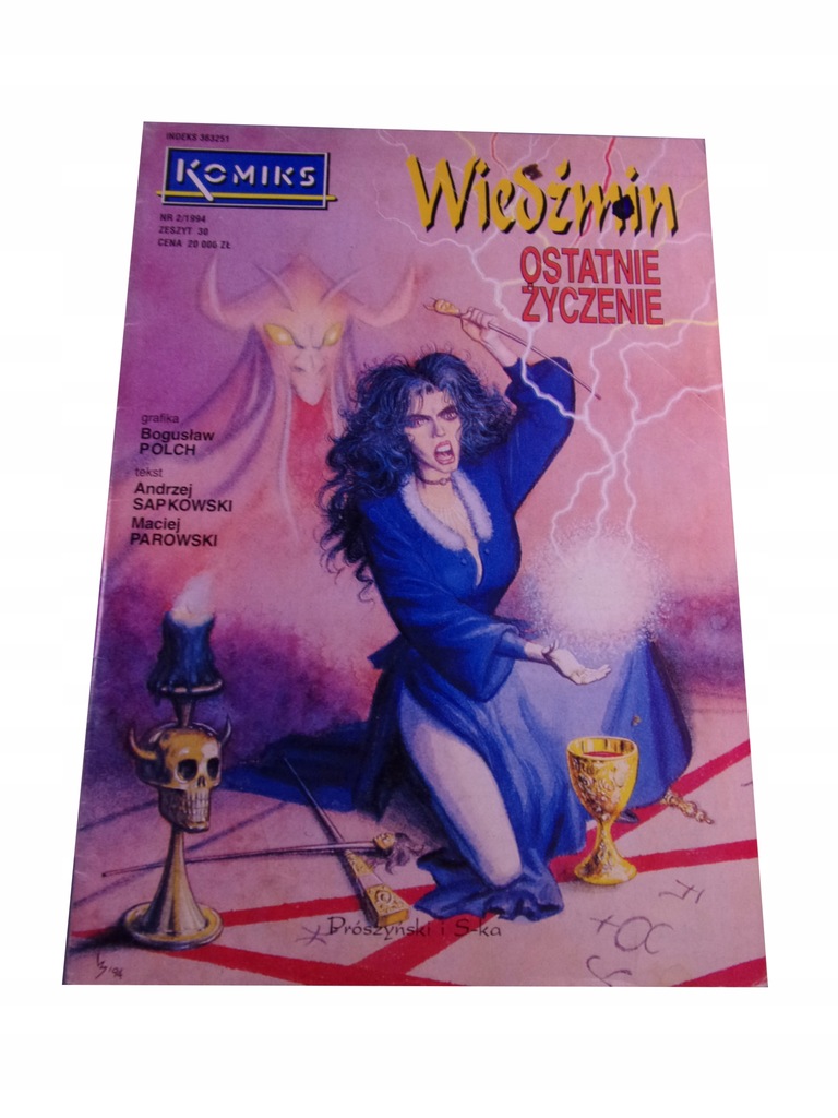 WIEDŹMIN OSTATNIE ŻYCZENIE 2/1994