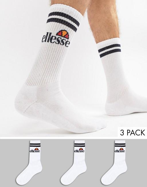 DA3123 ELLESSE__NU7 SKARPETKI LOGO 3-PACK__41-46