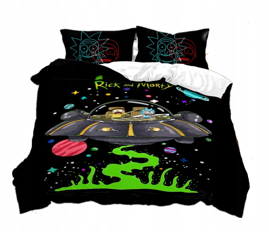Komplet pościeli Pościel Rick and Morty 200x220