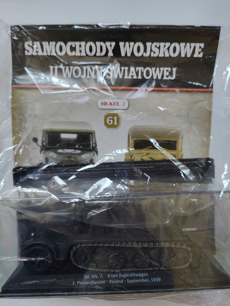 SAMOCHODY WOJSKOWE II WOJNY ŚWIATOWEJ 61 / 2024 SD.KFZ. 7