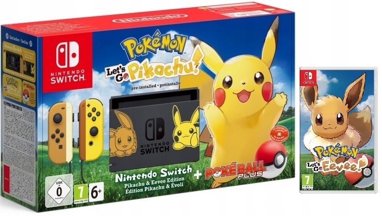 pikachu eevee nintendo switch