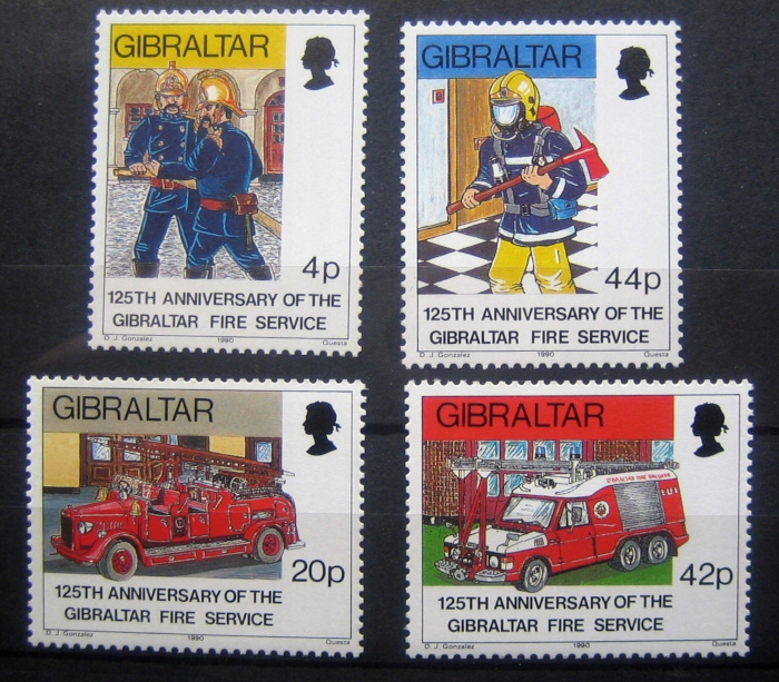 Straż Pożarna Gibraltar 4 szt.