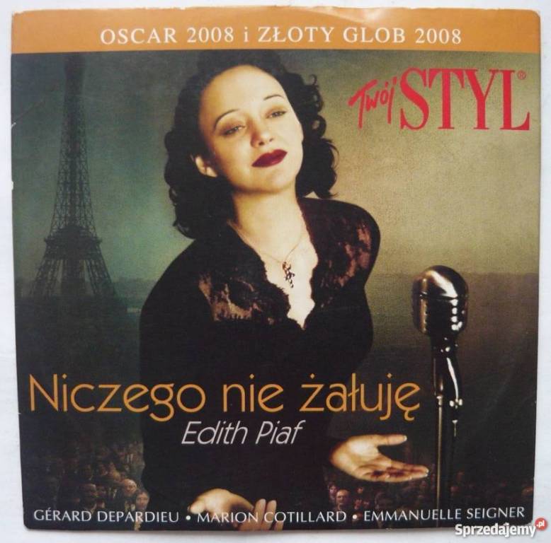 Niczego nie żałuję - Edith Piaf DVD