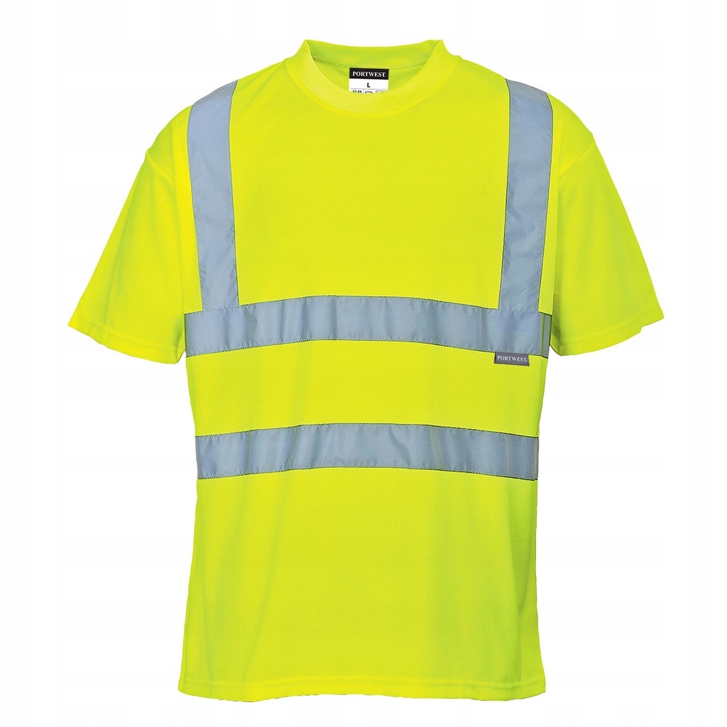 T-shirt roboczy BHP ostrzegawczy PORTWEST S478