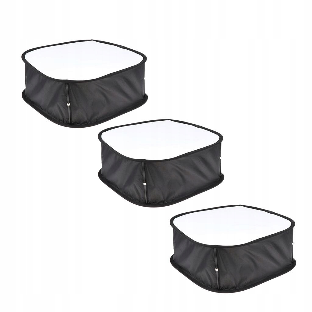 Gazechimp 3 Pack Folding Softbox Diffuser for Yongnuo YN900 LED Video Light