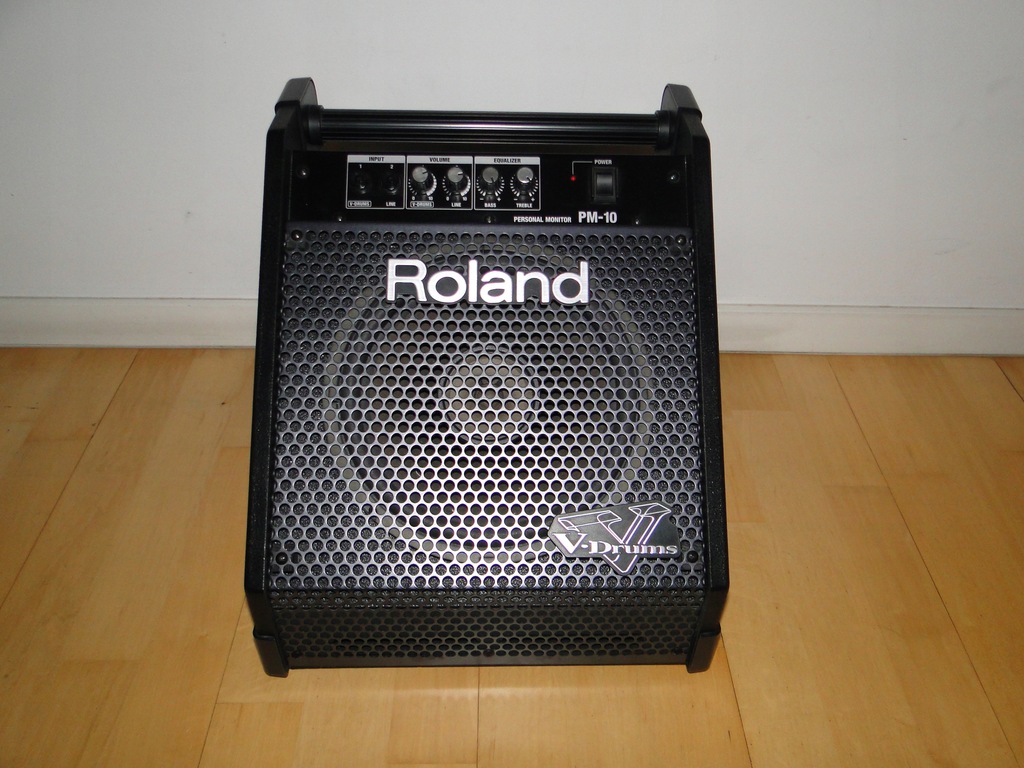 ZAWODOWY WZMACNIACZ PERKUSYJNY ROLAND VDRUMS PM10 11302444297