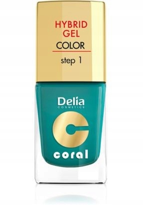 Delia Cosmetics Coral Hybrid Gel Emalia nr 10