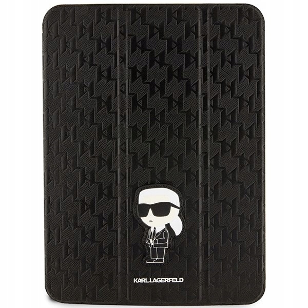 Karl Lagerfeld etui do iPad 10,9" KLFC11SAKHPKK czarne Folio Allover M