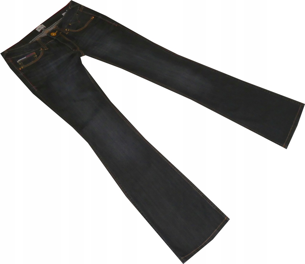 HILFIGER_38_SPODNIE JEANS SKINNY FLARE 831