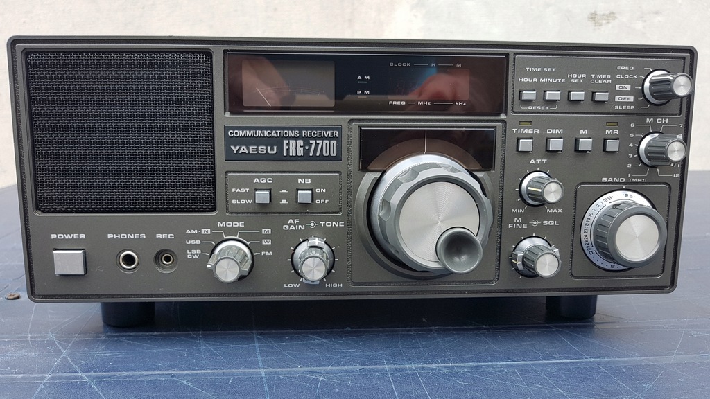 無線機 YAESU ヤエス FRG-7700 ヤエス 0～30Mhz 受信機 FRG－7700