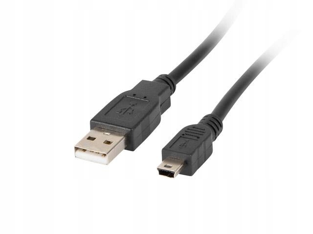 Kabel Lanberg CA-USBK-10CC-0018-BK (USB 2.0 M - Mi