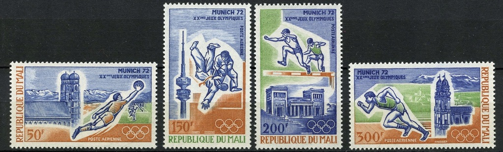Mali** Mi. 316-19 Igrzyska Olimpijskie