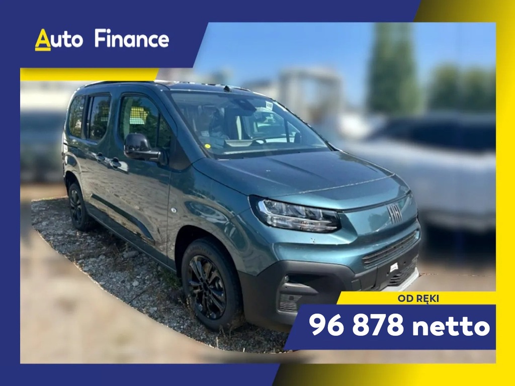 OD RĘKI|Fiat Doblo COMBI L1 1.5 BlueHDi 130KM AT8