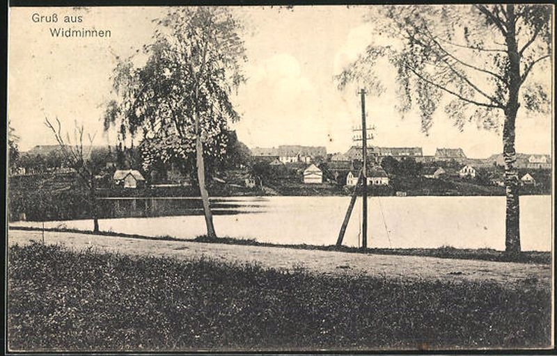 WYDMINY Widminnen panorama 1921