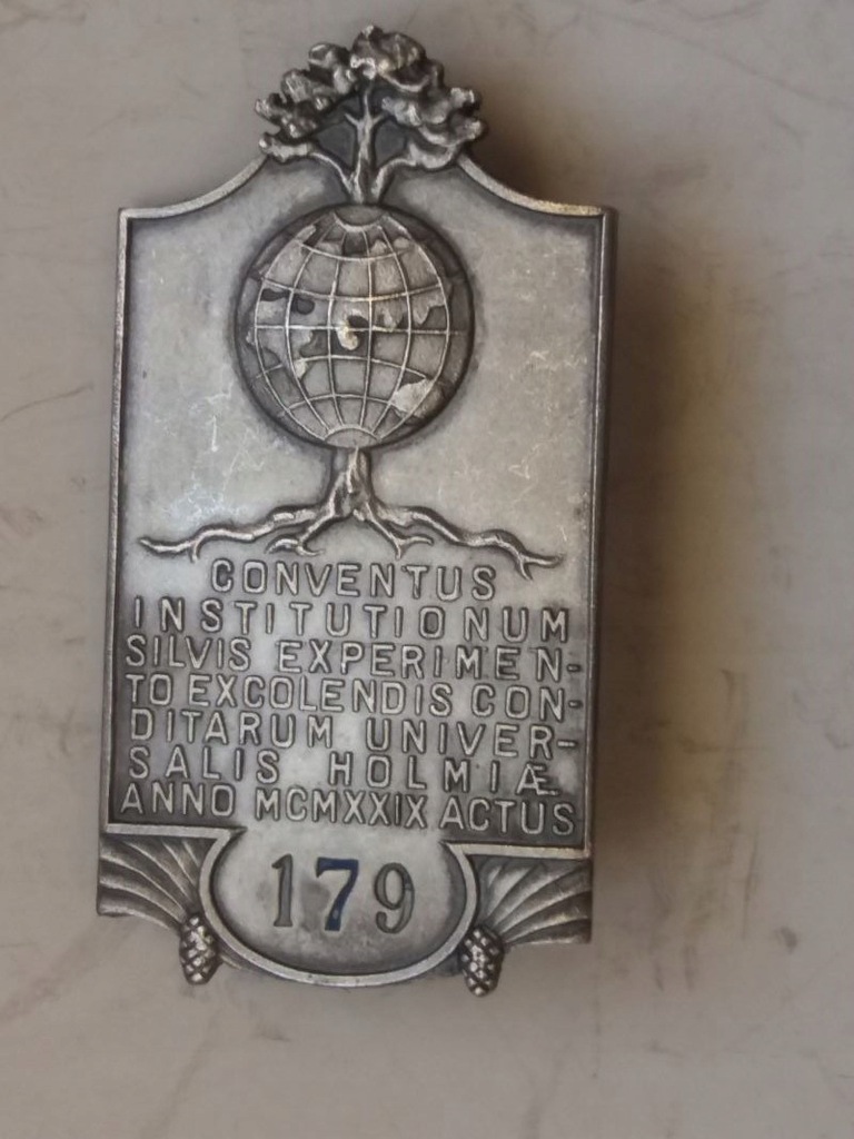 Odznaka Conventus institutionum silvis experimento 1929