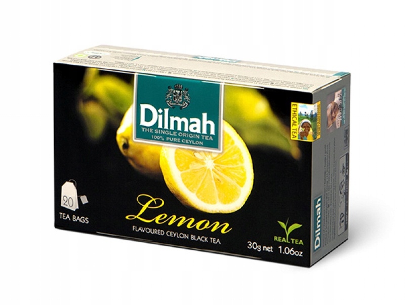 Herbata DILMAH cytrynowa 20 torebek