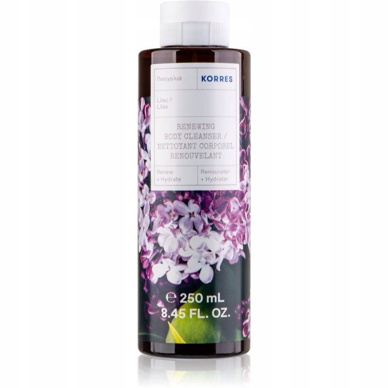 Korres Lilac aromatyczny żel pod prysznic o zapachu kwiatów 250 ml