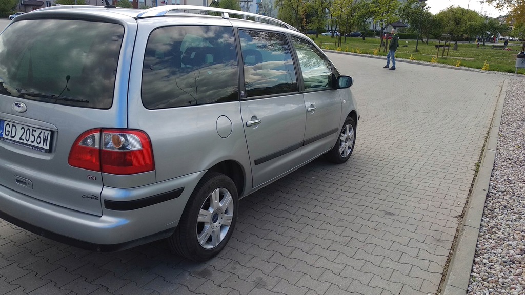 Ford Galaxy Ghia 1,9 TDI 116 KM, 2005 r., 7 osób