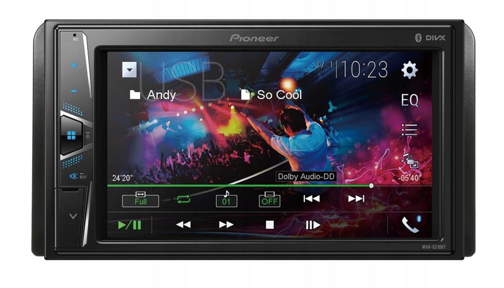 PIONEER RADIO 2DIN BT USB RAMKA FORD FOCUS MK1