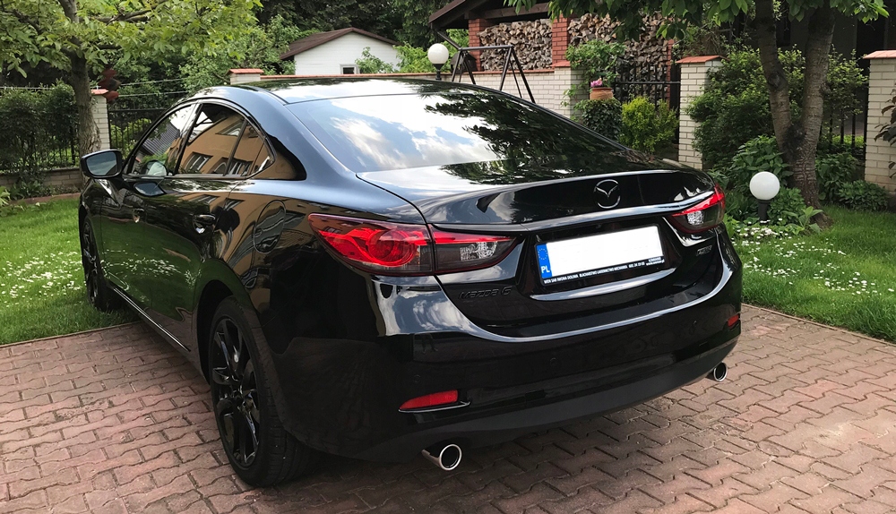 MAZDA 6 SPORT czarna perła 2,5l benzyna 2017r