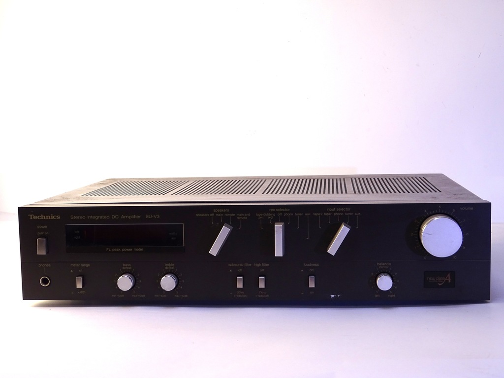 TECHNICS SU-V3 WZMACNIACZ LICYTACJA OD 1 ZŁ