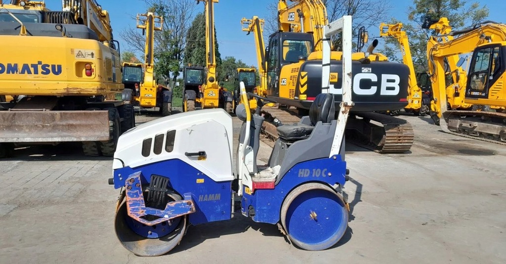 Hamm HD10C VV Miniwalec HAMM HD10C VV, 2014 rok walec