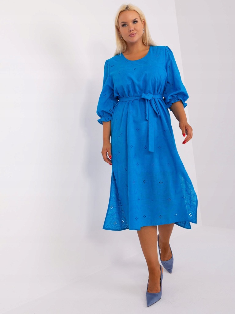 Sukienka plus size midi