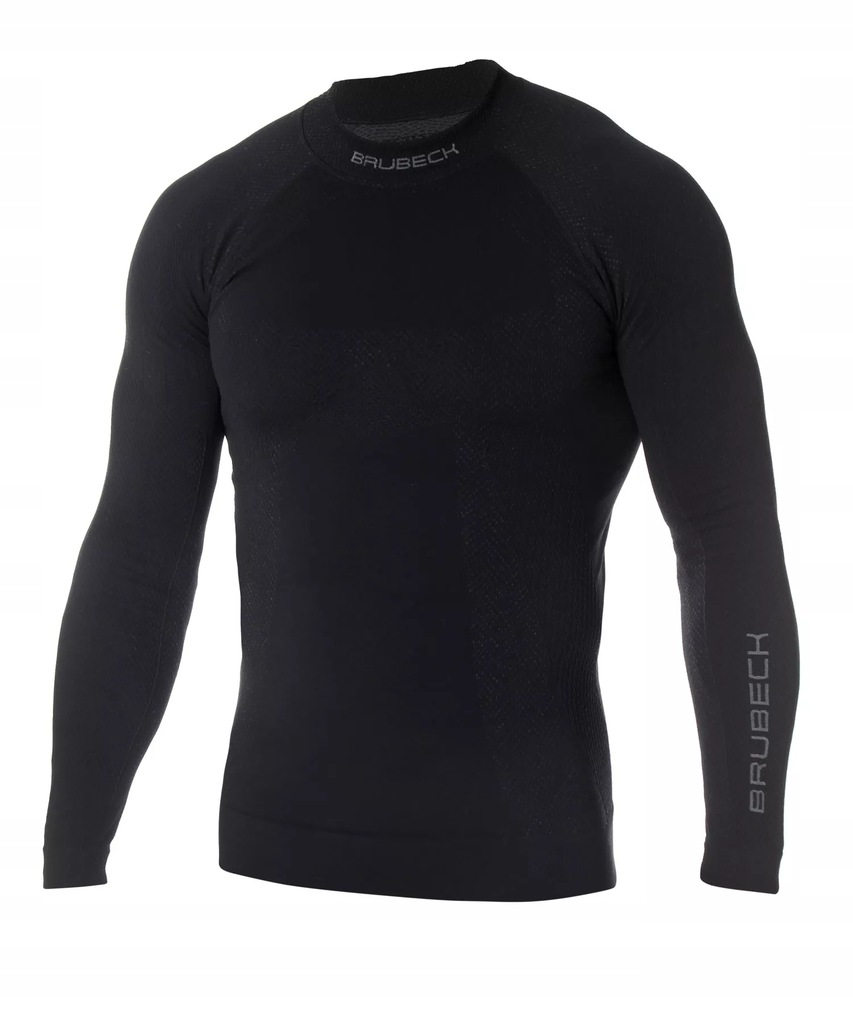 Bluza dł.rękaw Brubeck Extreme Thermo czarna r. XL