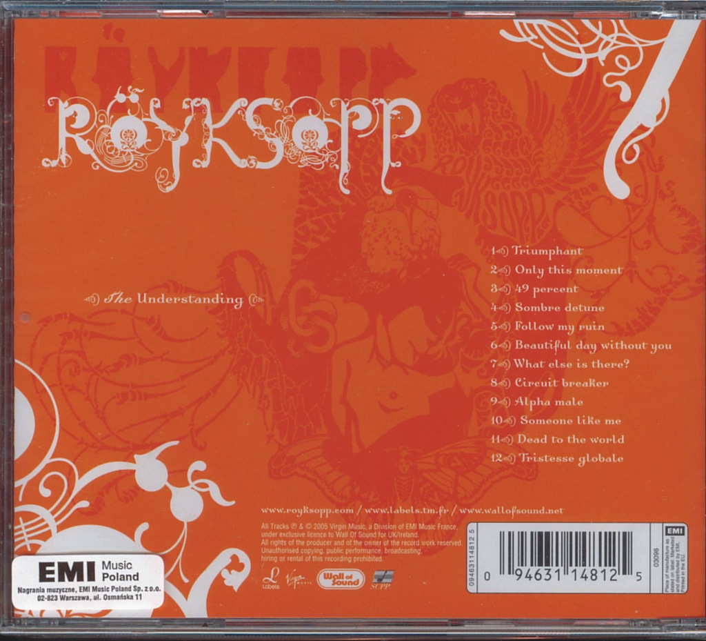 Royksopp the understanding 7407627149 oficjalne archiwum allegro