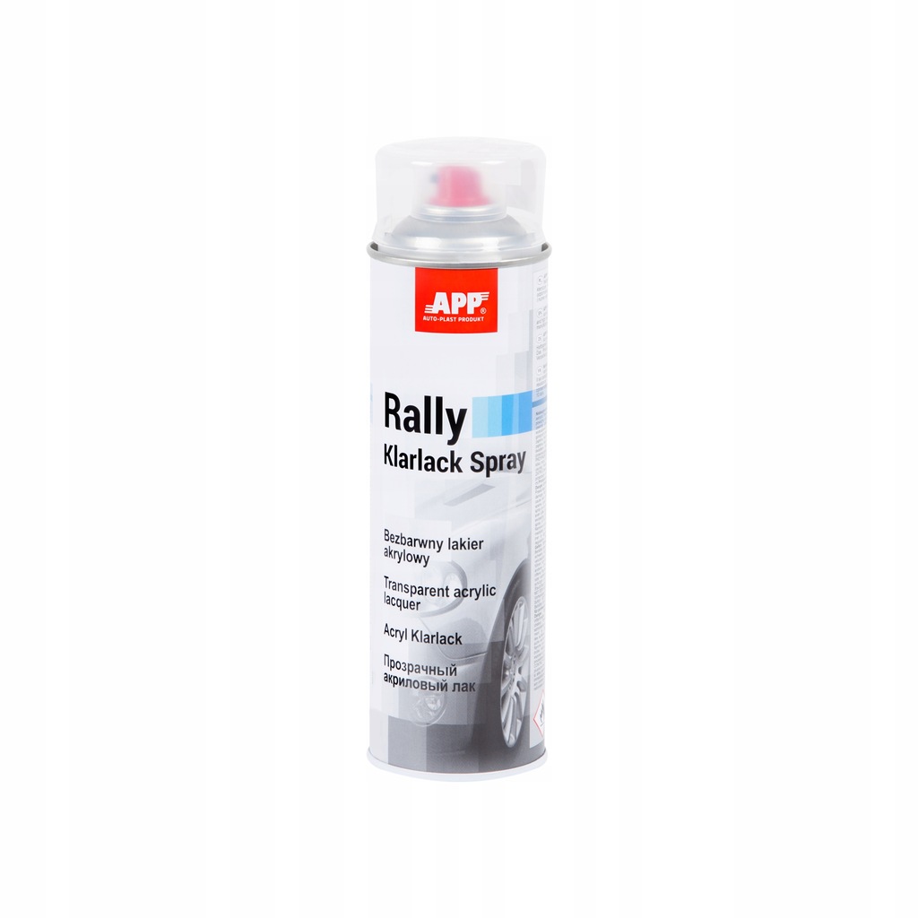 Lakier akrylowy Rally spray 600ml APP BEZBARWNY