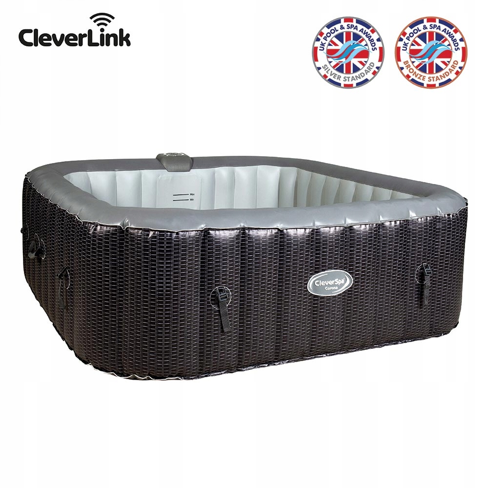 JACUZZI SPA CleverSpa Corona 6 180x65cm 950l J25