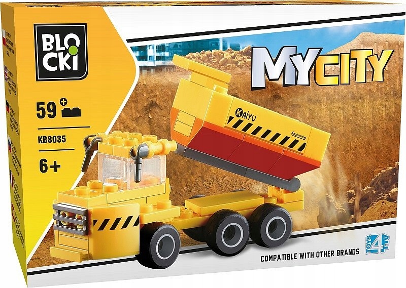 Klocki Blocki - MyCity WYWROTKA lego city