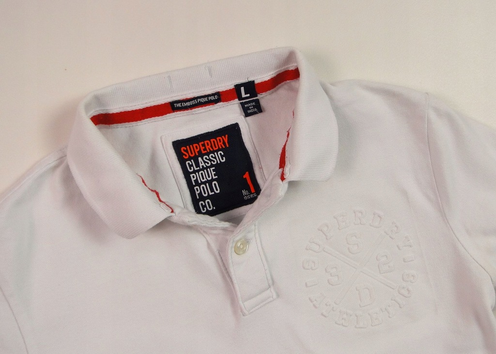 Koszulka SUPERDRY Emboss CLASSIC Polo / Wzorowa