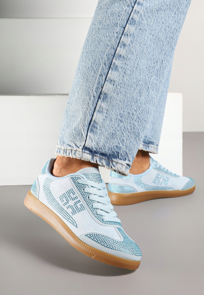 Born2Be Niebieskie Sneakersy damskie 37