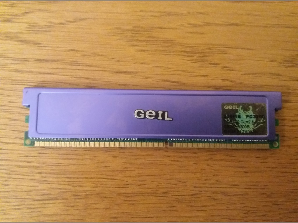 Pamięć GEIL DDR 400 PC3200 256 MB