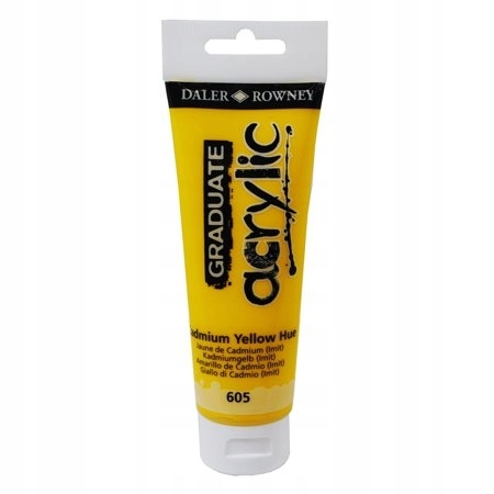 Farba akrylowa Graduate acrylic 120 ml cadmium yellow hue (D 123 150 PY74/P