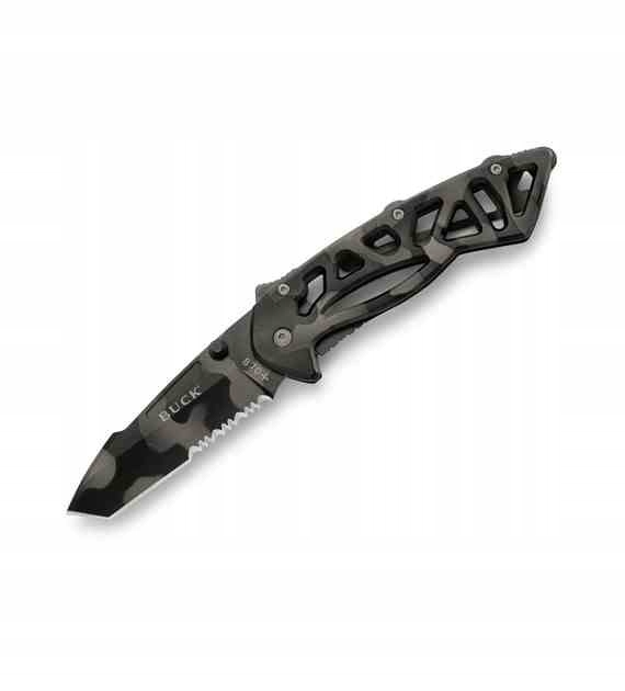 Nóż Buck 870 Bones Camo Serrated 5846