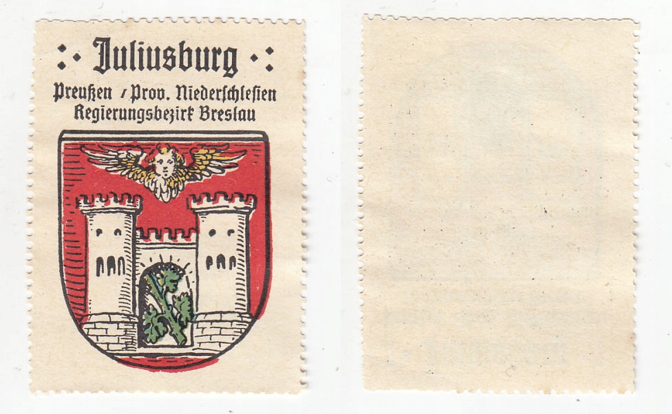 Juliusburg, Dobroszyce, znaczek z albumu Kaffee Hag, -171