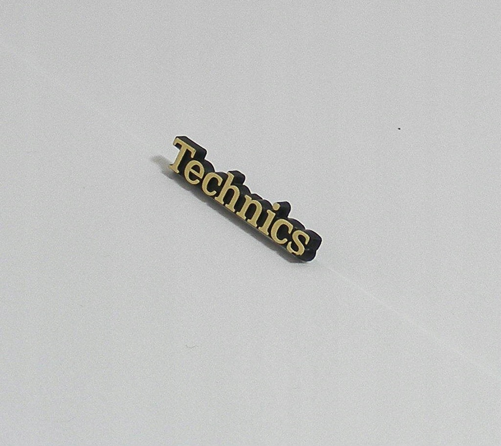 Napis Znaczek Emblem Emblemat Technics Schriftzug2
