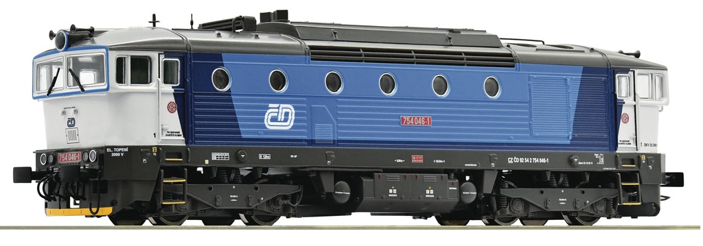 ROCO 71024 Lok. Rh754 CD PKP INTERCITY Nurek DCC+SOUND