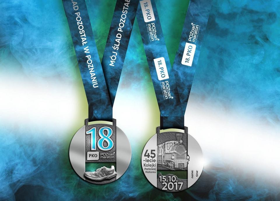 Medal 18. PKO Poznań maraton - jedyny na allegro